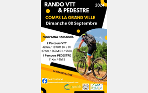 Rando VTT et pédestre 2024